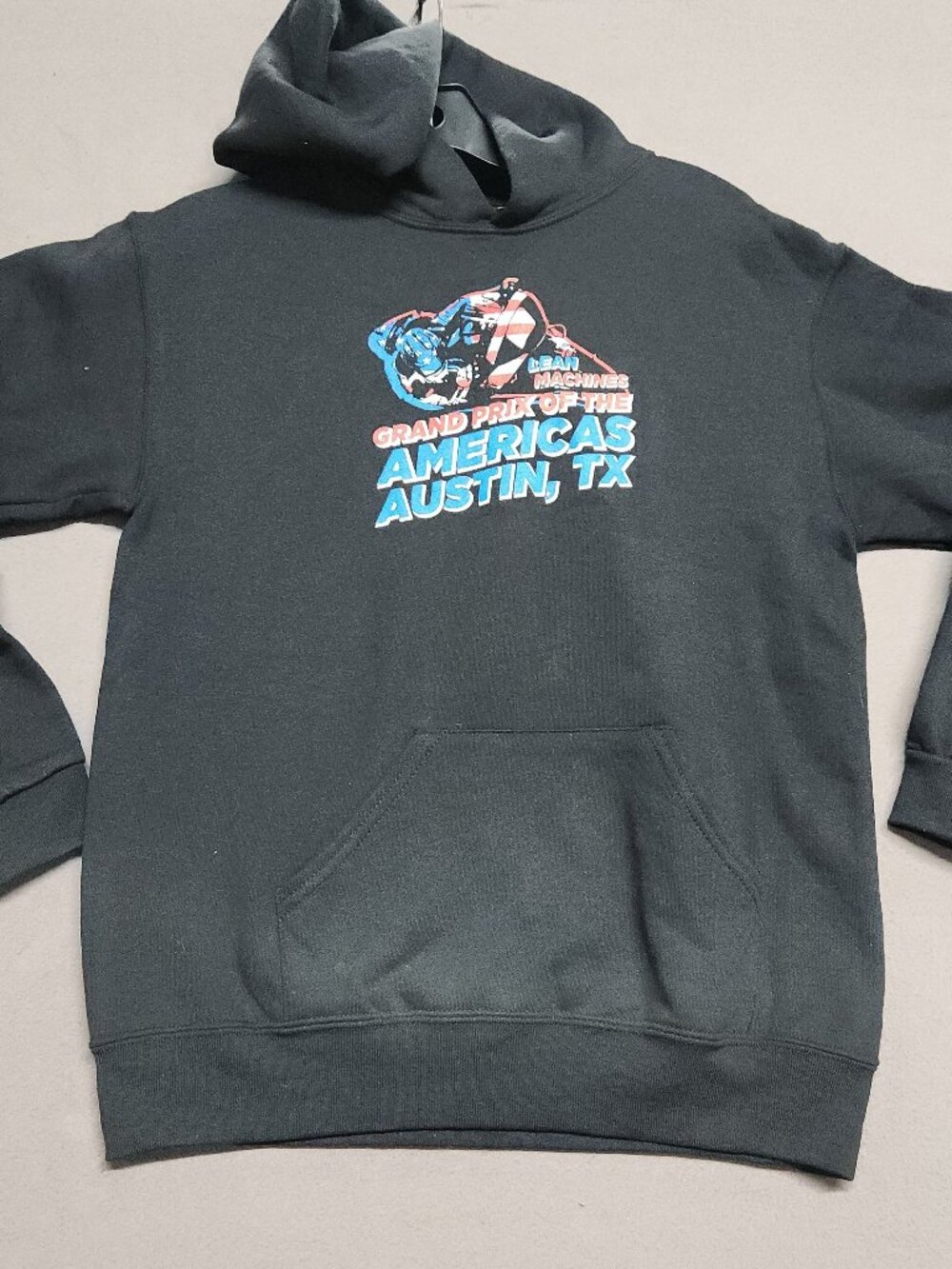 Cavallino Event Graphic Hoodie Youth Large 14-16 Grand Prix Americas Black